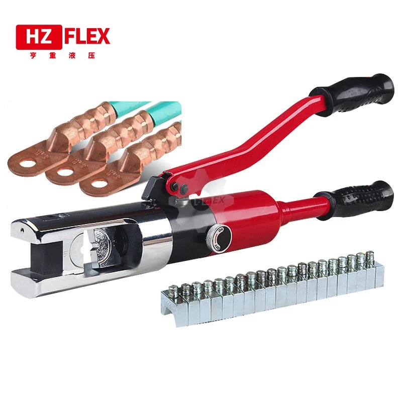 handheld manual ZHO-300 Integral Hydraulic Crimping Tools wire cable pressed Cold Pressure Clamps Automatic Pressure Relief 6inch manual pressure relief valve water hydraulic control for farmland irrigation system fittings