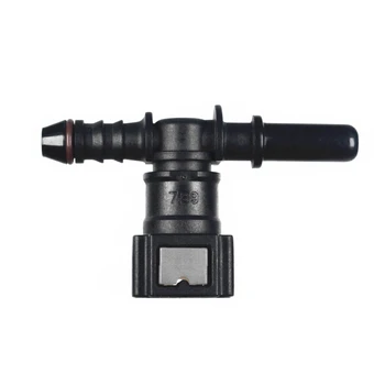 

T type Fuel hose quick connector for fuel delivery system or fuel hose assembly or garden hose fitting