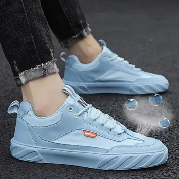 

Men's Summer 2020 New Breathable Korean Trend Men's Shoes Wild Casual Small Whiteboard Shoes Low-Top Vulcanized Shoes