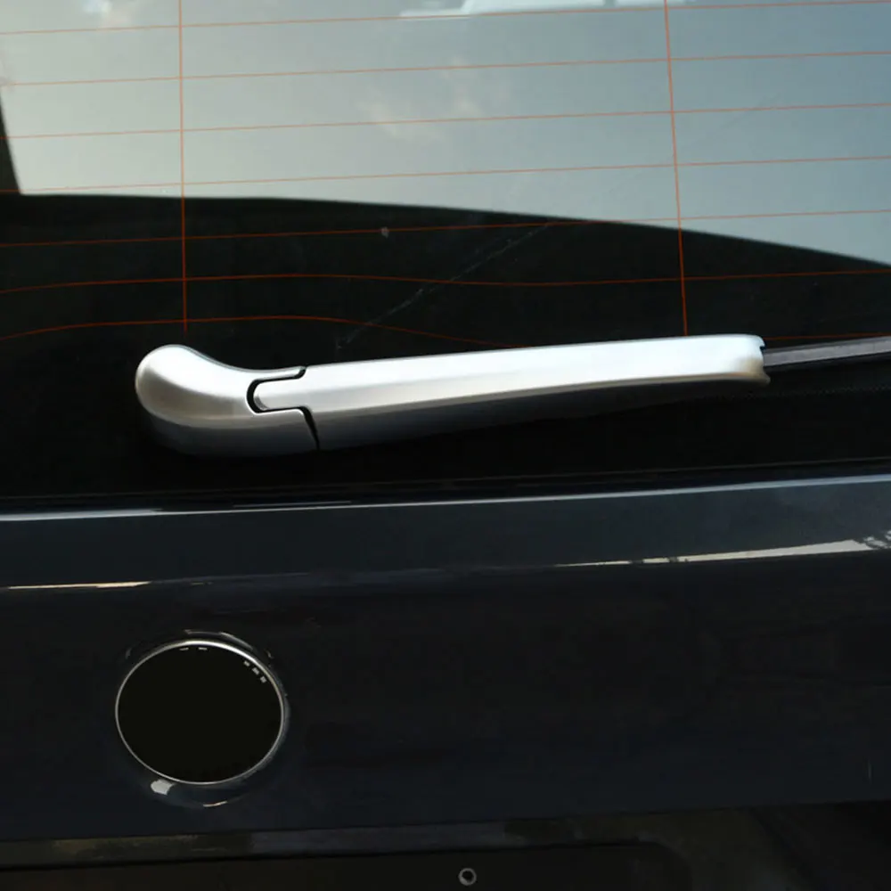 Для BMW X1 F48 2016 -2020 X2 F47 2018-2020 ABS Chrome Защита от солнца на заднее стекло