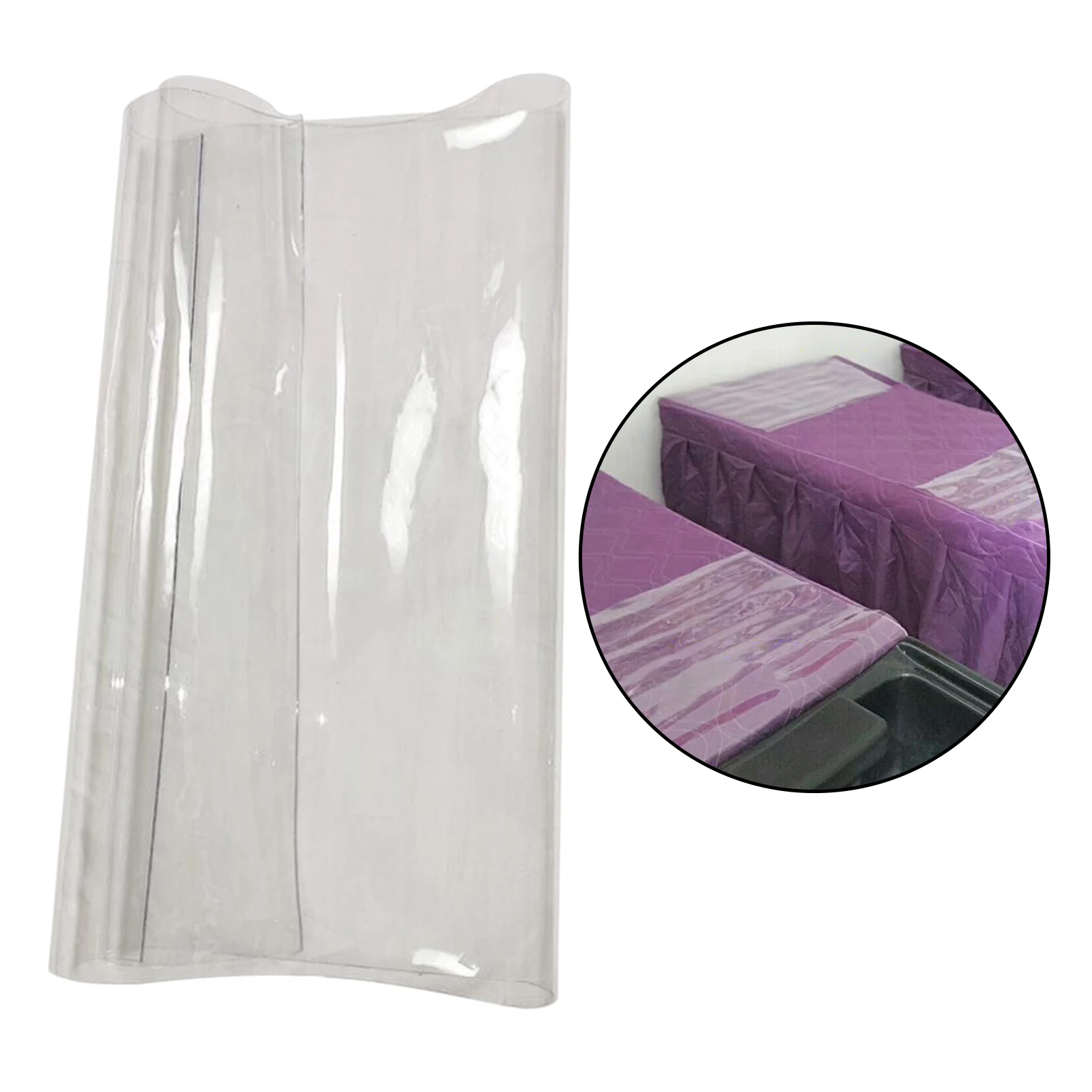 Transparent Waterproof Shampoo Bed Pads for Hairdressing Tattoo Salon Barber Beauty Massage SPA  Bed Mat Tabletop Pad 