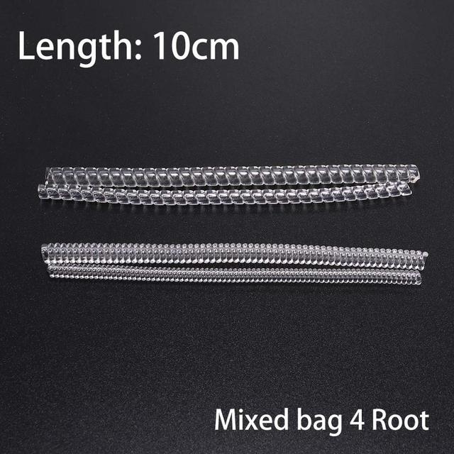 Transparent Spiral Based Ring Tools Spring Coil Ring Size Adjuster Guard Tightener Reducer Resizing Tool For Jewelry