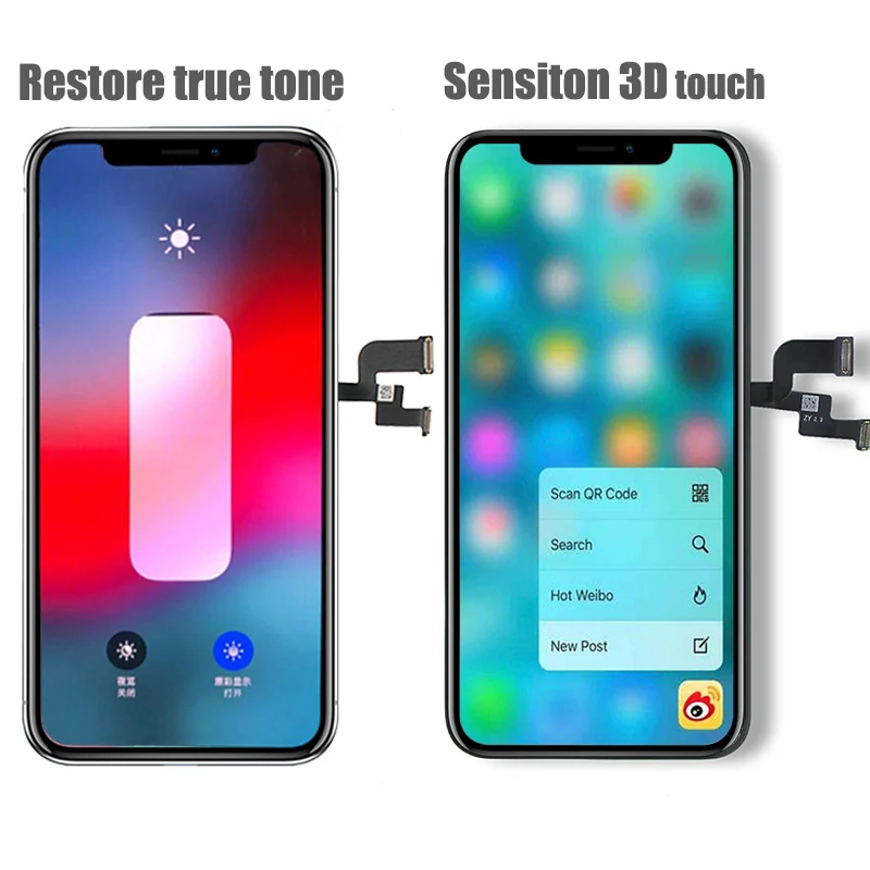 BFOLLOW Copy LCD экран для iPhone X XS Max XR AAA дигитайзер дисплей в сборе настоящий тон Замена