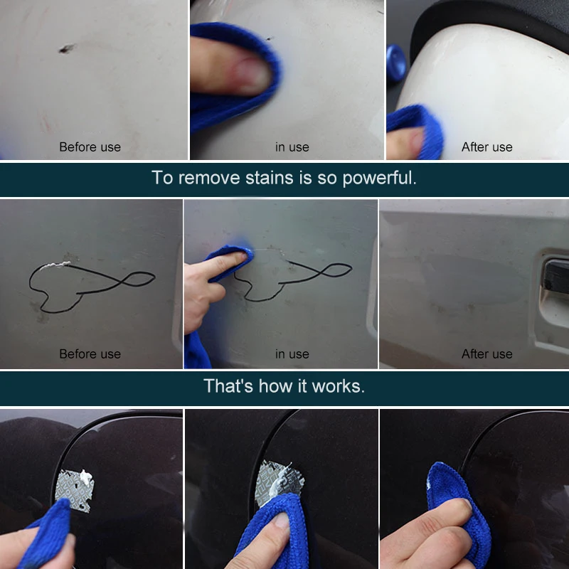  Car Artifact Light Scratch Repair Wax Universal Auto Car Paint Dent Care Pen Polishing Repair Agent