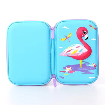 

Hot EVA Large Capacity Canvas Pencil Case Pencil Bag Cute Stationery Pattern Pencil Box Creative Office School Supplies