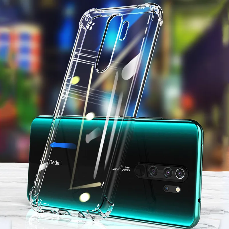 H& A противоударный чехол для Xiaomi Redmi Note 8 Pro Note 7 ProSoft силиконовый чехол для телефона s для Xiaomi Redmi Note 6 5 Pro задняя крышка
