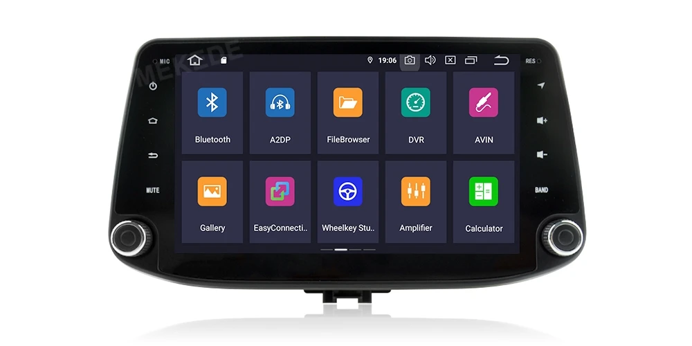 1din Android 9,0 автомобильный Радио плеер для hyundai i30 с для автомобиля, dvd Автомобильная камера GPS навигация автомобиля-стерео Зеркало Ссылка BT