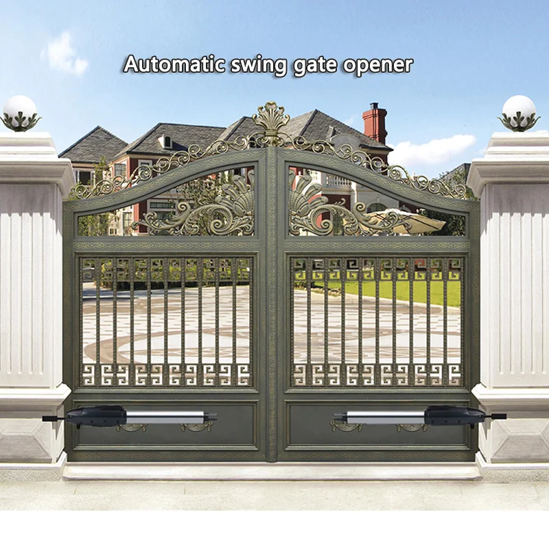 660lb Heavy Duty Single//Dual Heavy Duty Dual Swing Automatic Gate Opener