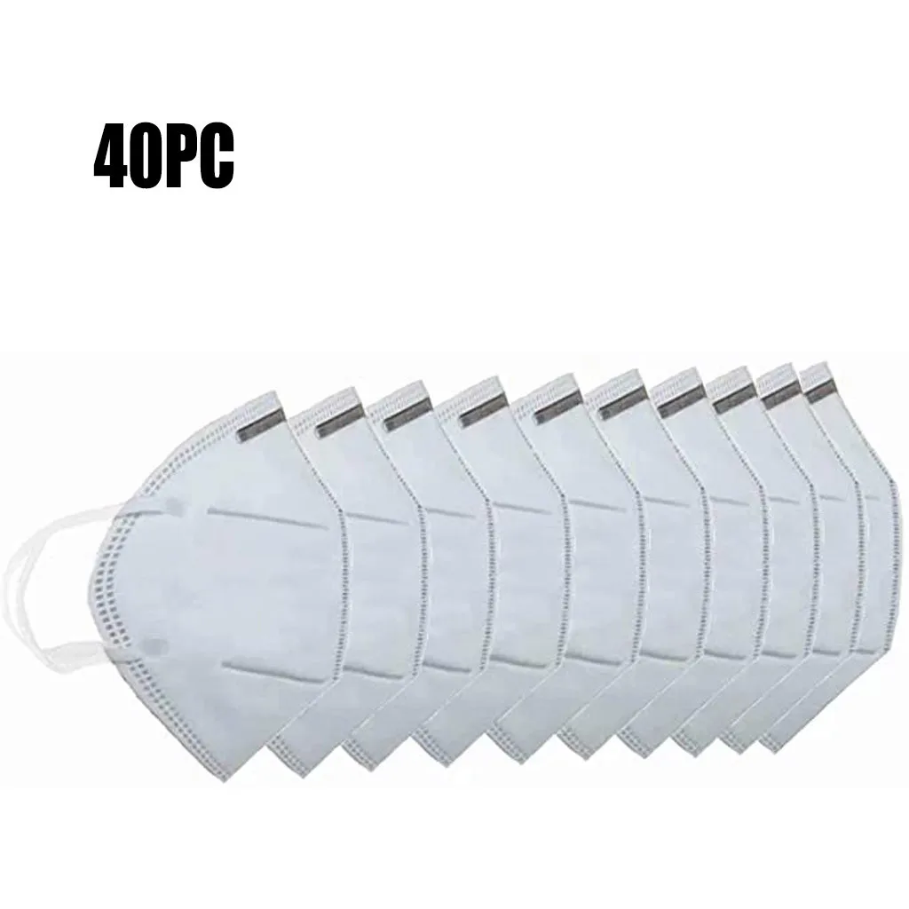 

Mascaras Respirator Mask Face Mask Disposable Respirator Safety Mask Dust Mask Adjustable 40pc Masque Maske