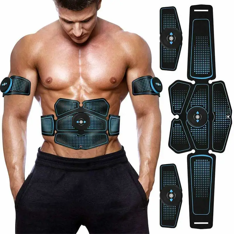 

EMS Wireless Muscle Stimulator Trainer Smart Fitness Abdominal Training Electric Weight Loss Stickers Body Slimming Belt Unisex
