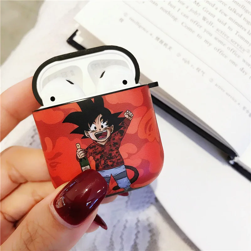 Горячие Dragon Ball Сон Гоку Дракон Мягкие силиконовые беспроводные наушники Зарядка