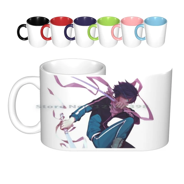 Yato Noragami Ceramic Mugs Coffee Cups Milk Tea Mug Noragami Yato Arogato  Bishamon Yukine Stickee Anime