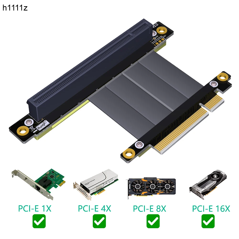 PCI Express PCIe 3 0x8-x16 кабель-удлинитель для переходных карт 8 Гбит/с высокоскоростной 16x