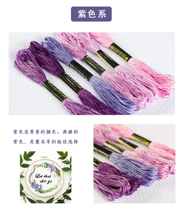 

oneroom 10 pieces cross stitch threads / cross stitch embroidery thread / Custom threads colors 04-2