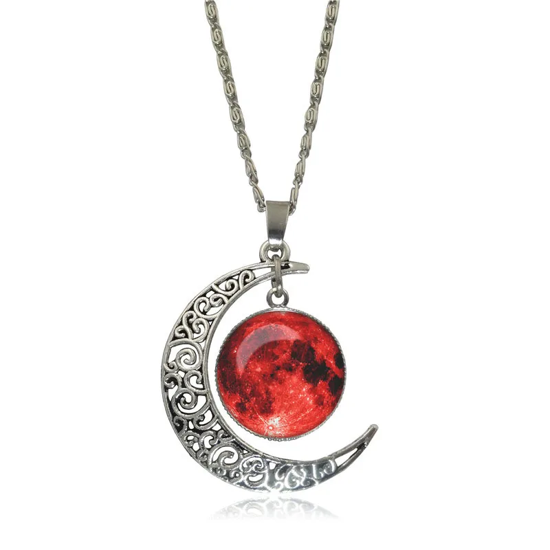 Женское ожерелье с подвеской в виде планеты и Луны|planet necklace|chain necklacenecklaces for women |