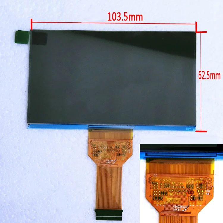 Polegada Lcd para Unic Cp600 Projetor Tela para Unic cp 600 Tela Lcd Faça Você Mesmo Projetor Acesso 4.3