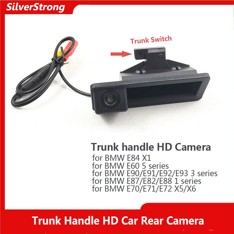 Trunk Handle Car Rear View Camera For Bmw E60 E61 E70 E71 E72 E82 E88