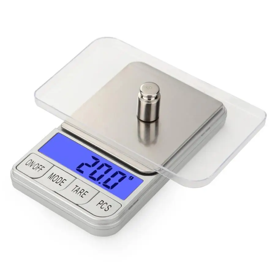 

2020 Portable Mini Electronic Digital Scale 300g/0.01g Precision Weighing Jewelry LCD Display with Backlight Pocket Scale