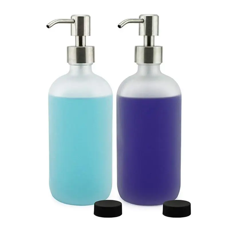 2PCS Soap Dispenser Lids Replacement Stainless Steel Rust Proof Durable Bath Accessories for Hotel