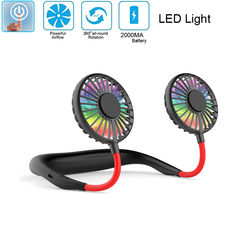 Portable Mini Fan Hands-free Neck Fan 