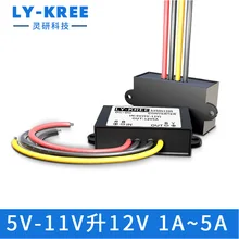 5V6V7V8V9V10V11V подъем 12V1A-5A Мощность конвертер DC-DC при напряжении от 5 в до 12V модуль усилителя