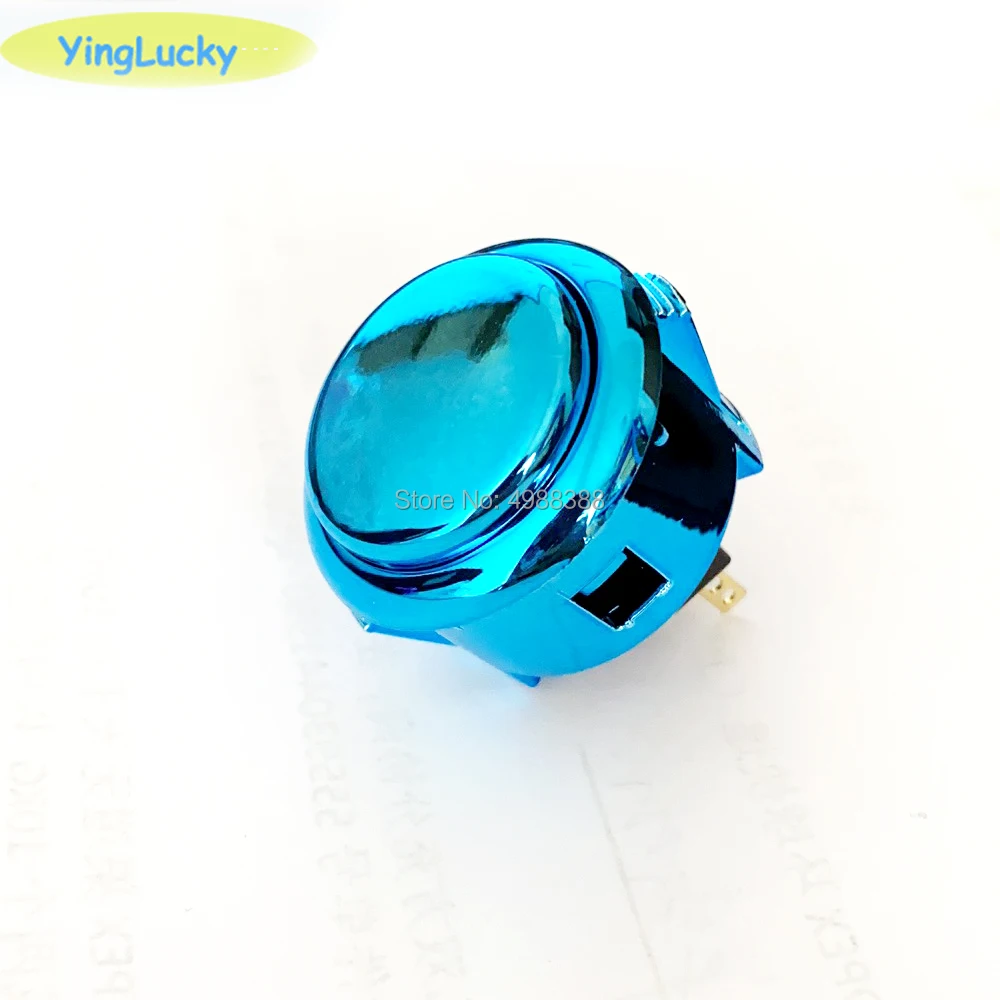 1pcs SANWA LB-35 bola Arcade Joystick cromo bola superior basculante bola 35mm bola encaja Sanwa JLF-TP-8T Stick