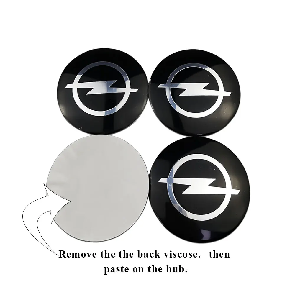 56 мм Металлические колпачки ступицы колеса стикер 4 шт. для Opel Insignia Astra Corsa Mokka ampera Zafira agila Vectra Meriva стикер автомобиля