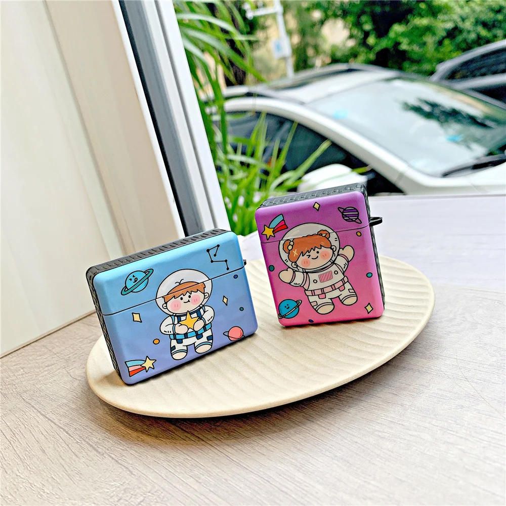 Cool Space Man Case For Airpods pro Cases Astronaut bluetooth Earphone Charging Box Protective Cover Air pods 2 1 capa | Электроника