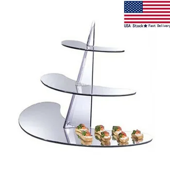 

NEW! CUPCAKE/SUSHI/HORS D'OEUVRES/DESSERT DISPLAY STAND - ACRYLIC SHELF RACK