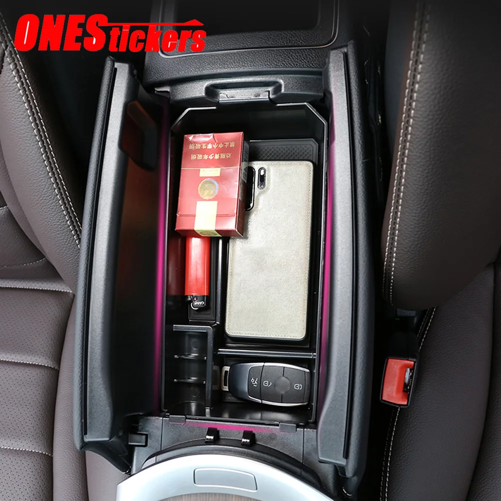 Для Mercedes Benz C GLC класс W205 X253 2015-2021 автомобильные аксессуары Центральной Консоли