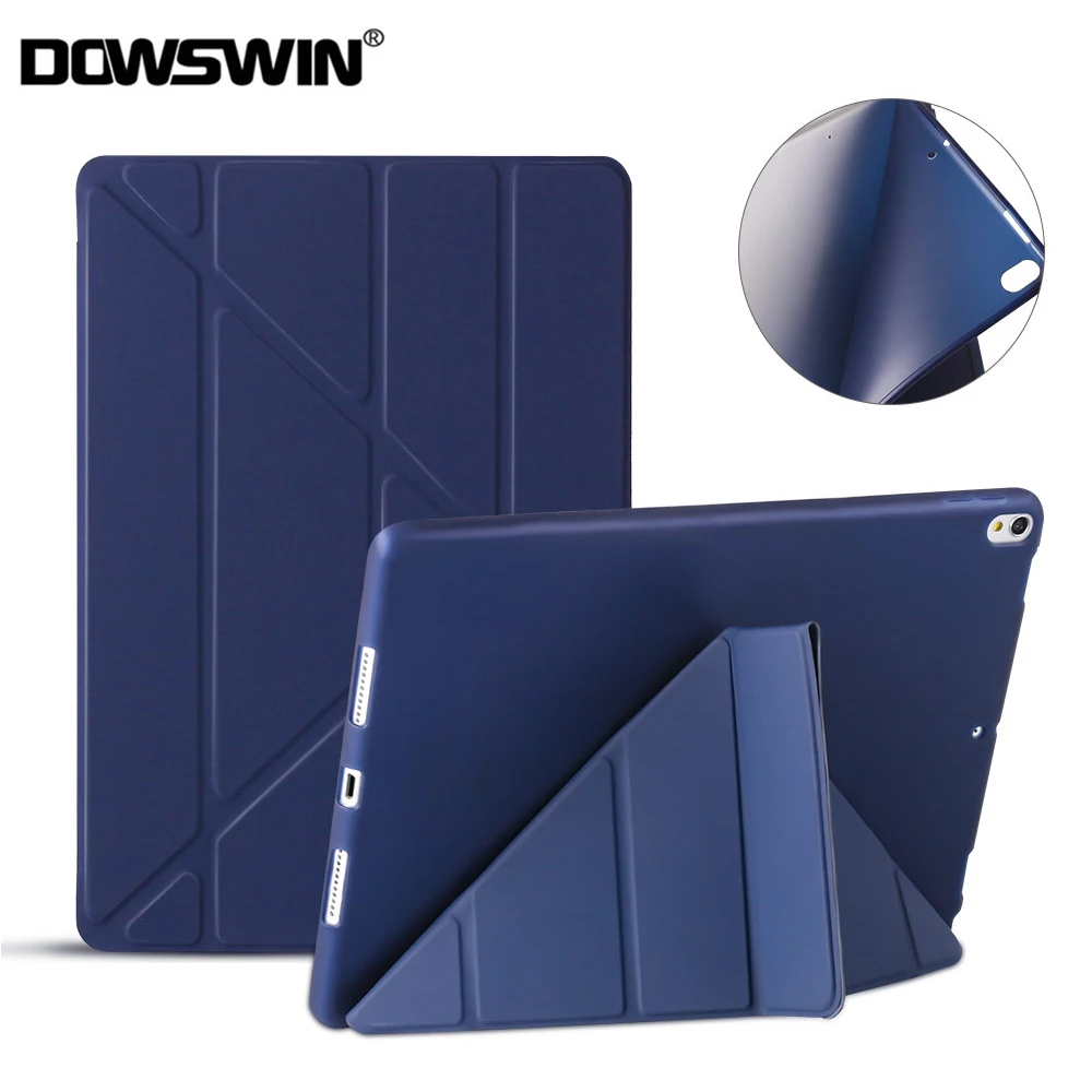 Чехол для iPad Pro 10 5 умный чехол из искусственной кожи Air 3 2019 мягкий ТПУ A1701 A1709 A2152
