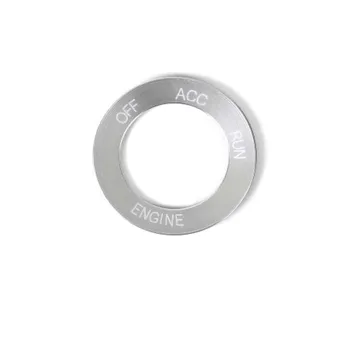 

Aluminum Alloy Car Engine One Start Stop Switch Ring Trim Sticker For Dodge Durango 2014 Up