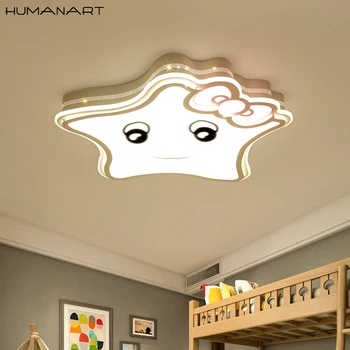 

Modern Boy Girl Cartoon Pentagram Children Room Ceiling Lights LED Lamps for Bedroom Light Study Living Room Decoration Lighting
