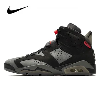 

Nike Air Jordan 6 Retro PSG Paris Saint Men's Basketball Shoes Sneakers Original HighTop Basketball Unisex Jordan Women Shoes
