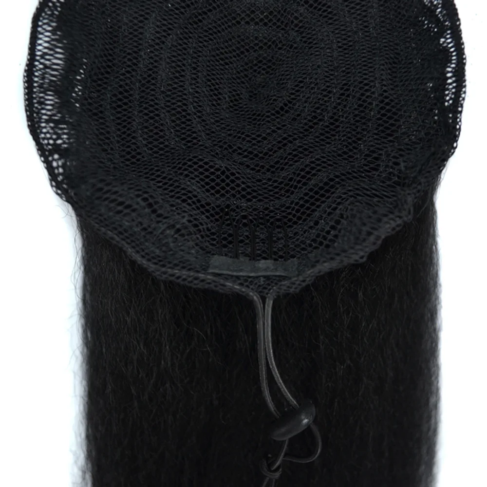 FAVE термостойкие синтетические кудрявые прямые волосы с пластиковыми гребнями шнурок конский хвост Расширение Черный/99j/коричневый/все цвета