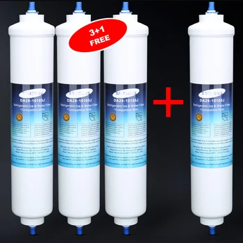 

Water Filter Replacement for Samsung DA29-10105J, GE GXRTPR, GXRTDQ, 4378411RB, HAFEX/EXP, 4 pack