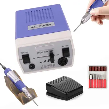 

Nail Drill Machine 35W 30000Rpm Manicure Tools Desktop Salon Home Low Noise Pedicure Files Practical Polishing Pen Grinding