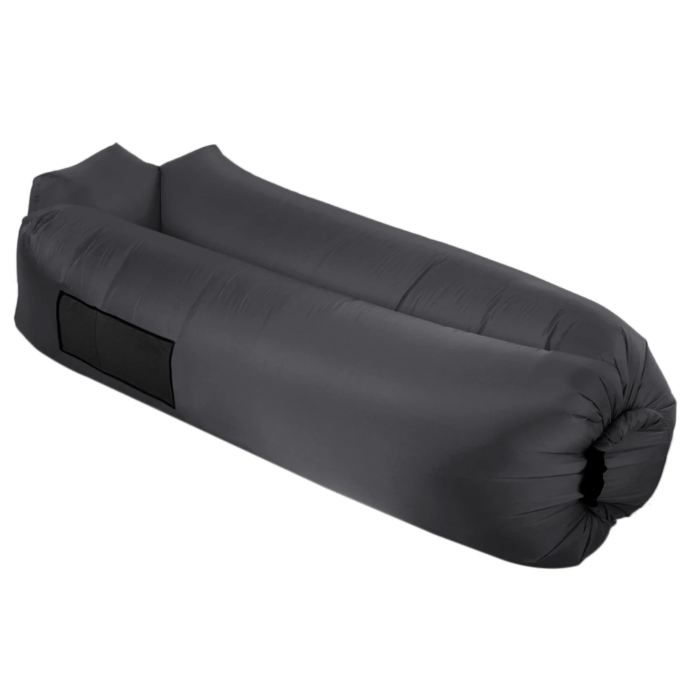

New Built-in Pillow Inflatable Mattress Inflatable Lounge Air Sofa Sleeping Pad Beach Mat for Backyard Camping Mat Picnic Mat