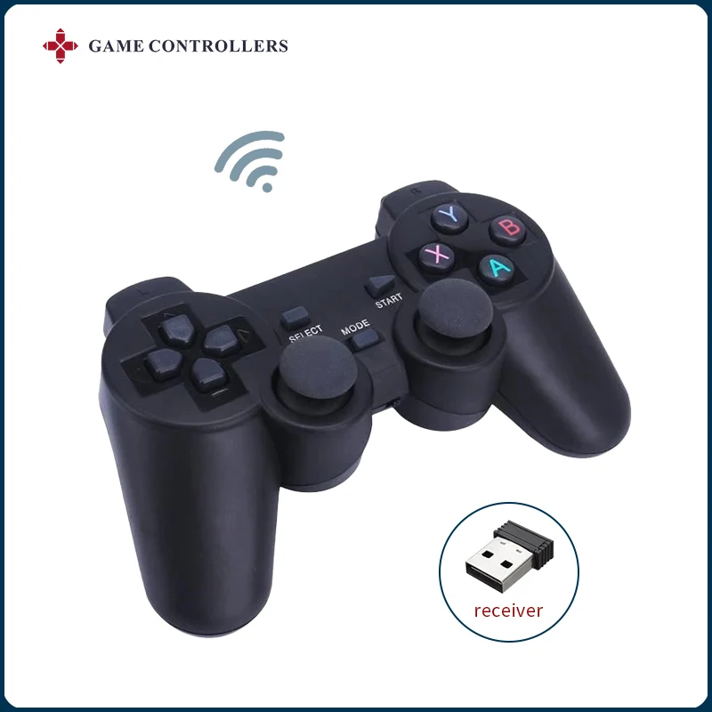 2.4G Wireless Gamepad For PSP / PC / TV Box /Android Phone Game Controller Joystick  For Super Console X Pro RK2020
