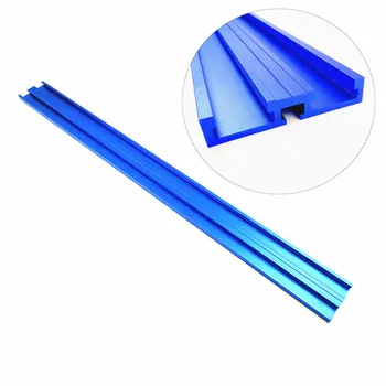 

Aluminum Alloy 600-1200mm T-slot T-Track Miter Track Jig Fixture Slot Woodworking Fence Guide for Table Saw Router Circular Saw