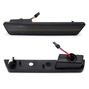 

Back Left Right Full Red Rear 36 LED Diodes Accessories Smoked Lens Car Side Marker Light Kit For Dodges Challenger 2008-14