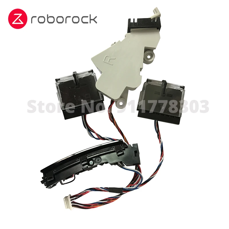 Original S5 max Cliff Front Bumper Sensor for Roborock S50 Max S55 Max Robotic Vacuum Cleaner Spare Parts Left and Right