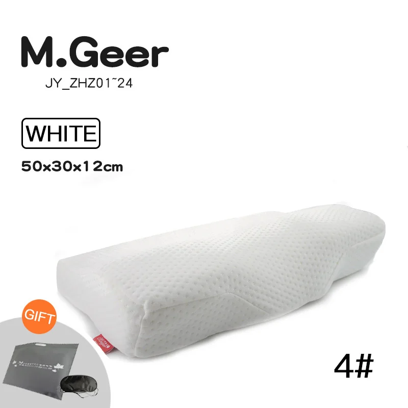 Memory Foam постельные принадлежности защитная подушка для шеи медленный отскок Подушка-бабочка здоровья затылочный шейный размер в 50*30 см - Цвет: A