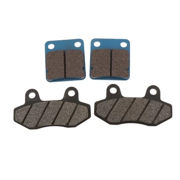 

2 Pair Metallic Front + Rear Brake Pads for 90cc 110cc 125cc 140cc 150cc 160cc Motorcycle ATV Quad Dirt Bike