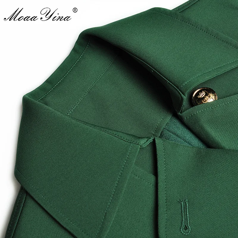 MoaaYina Fashion Designer dress Spring Autumn