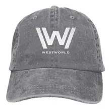 Westworld модная крутая Регулируемая ковбойская шляпа бейсболка для мужчин и женщин Черная