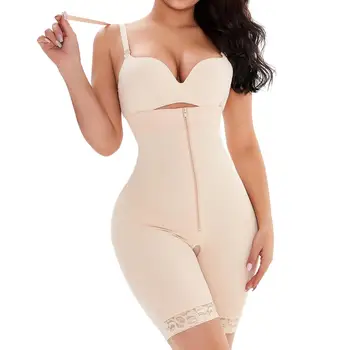 

Plus Size S-6XL Magic Full Body Shaper Bodysuit Slimming Tummy Control Shapewear Butt Lifter Underbust Corset Modeling Strap US