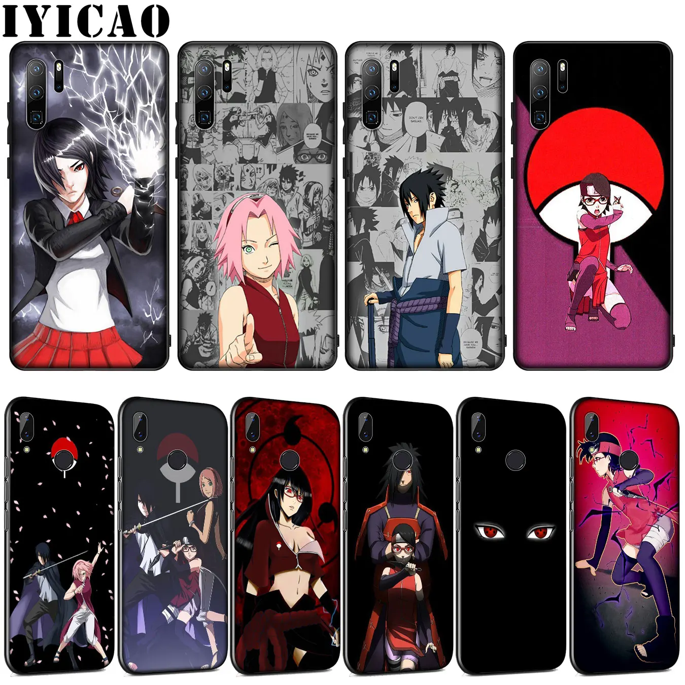 Мягкий силиконовый чехол sarada uchiha Naruto для Huawei P30 P20 Pro P10 P9 Lite Mini 2017 2016 P Smart Z Plus