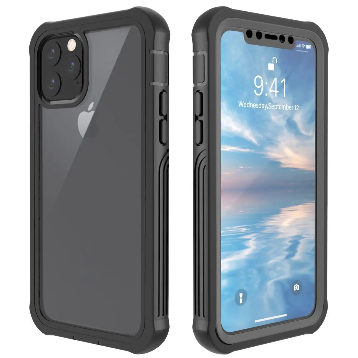 Водонепроницаемый чехол для iPhone 11 11 Pro Max, прозрачный чехол с защитой на 360 градусов, спортивный противоударный чехол для iPhone 11 XI чехол