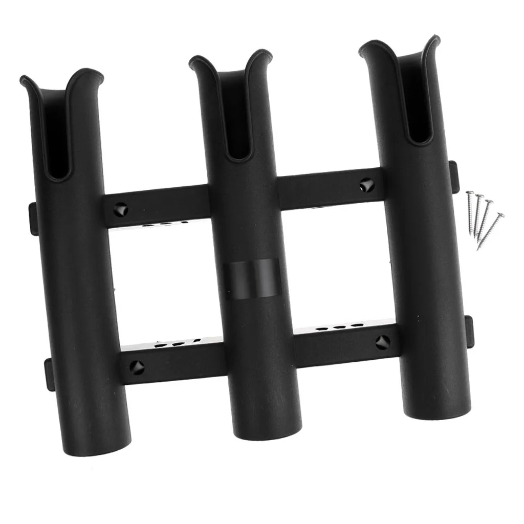 Kayak Boat Fishing 3 Link Tube Rod Holder Mount Bracket Rest Fishing Rod Rack for Fishing Lovers